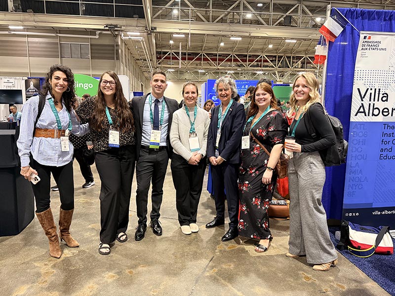 Members at conference.